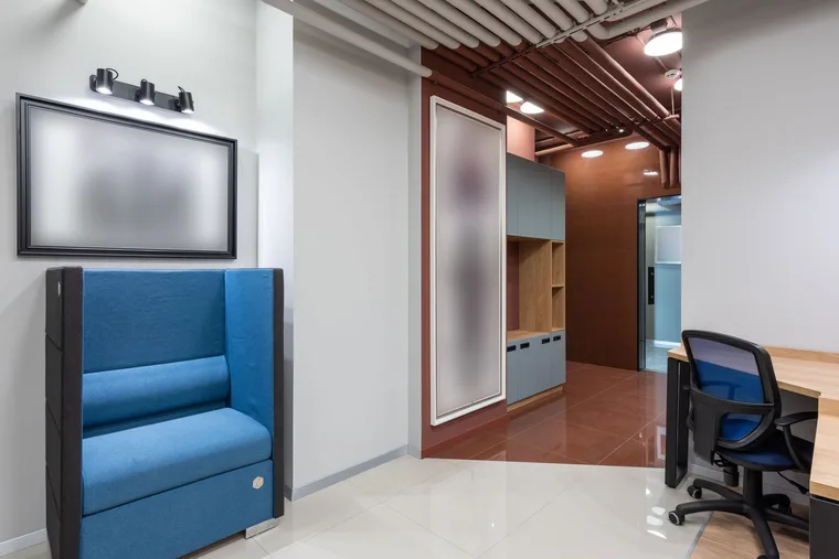 Contemporary commercial office interior